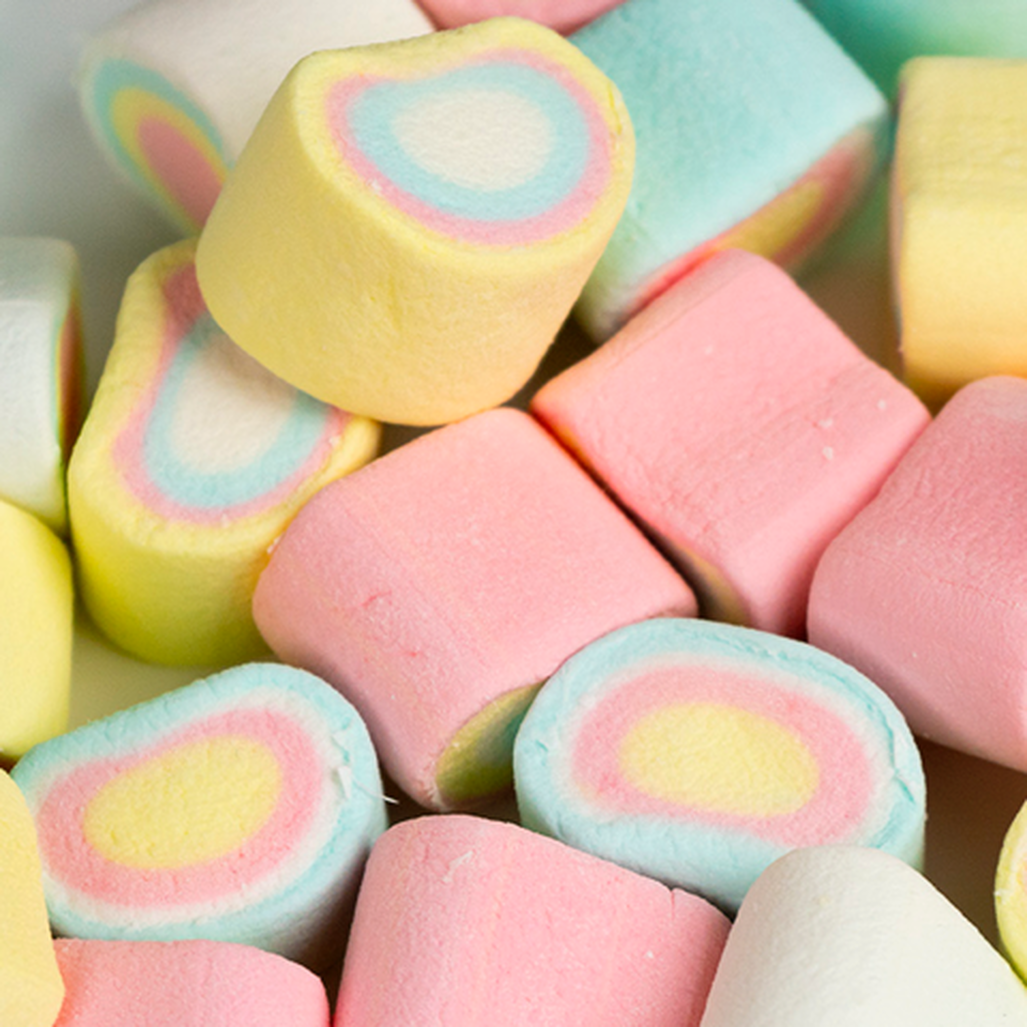 Rainbow Mini Marshmallows (800g), Halal Marshmallows, Bulk Candy, Lollies  & Chocolates
